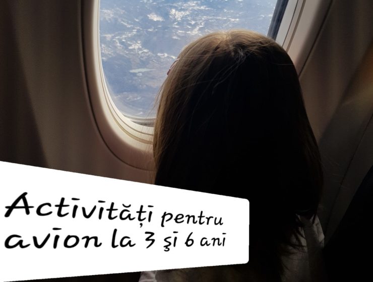 Activități pentru avion la 3 şi 6 ani